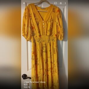 J Gee women's floral maxi